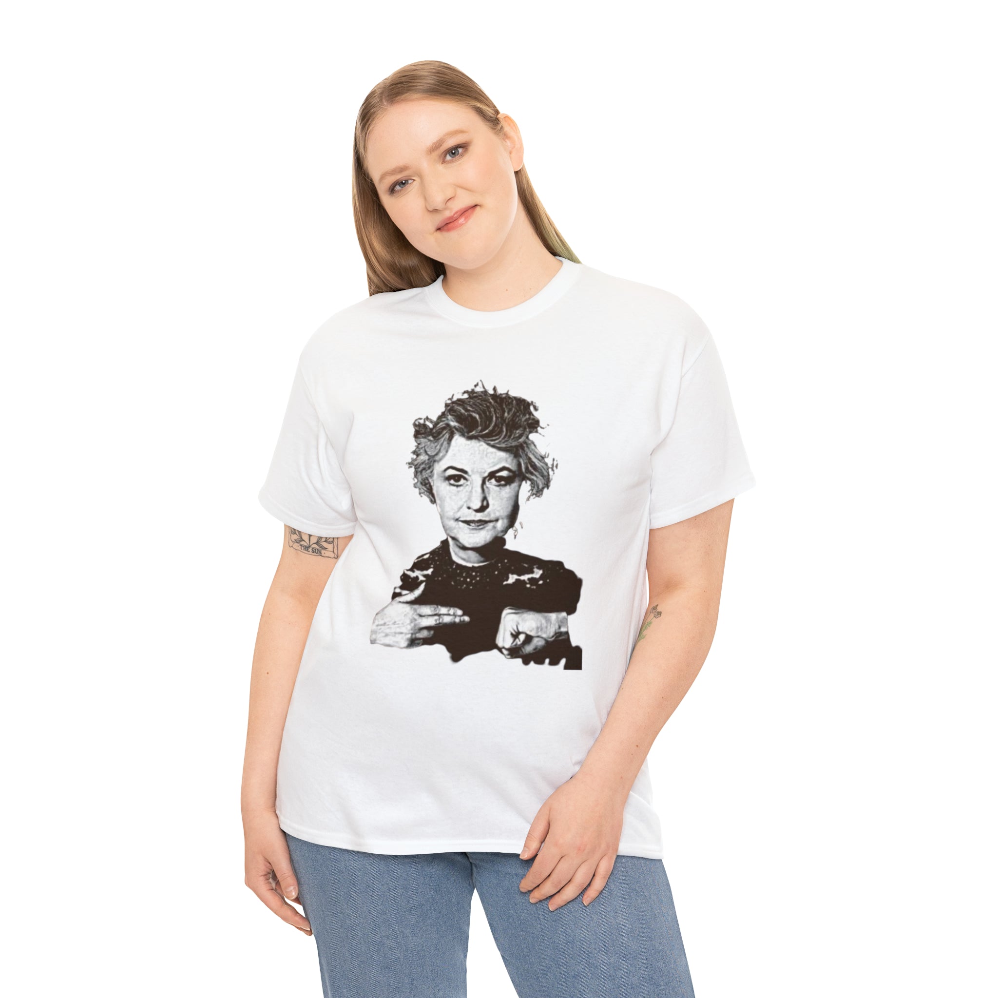 The Golden Girls 80's TV Show- Dorothy Unisex Heavy Cotton T-Shirt - Creations by Chris and Carlos
